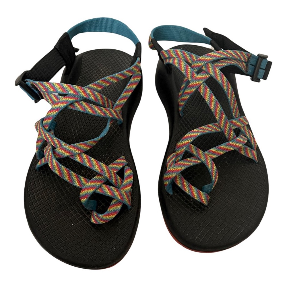 Chaco Women's Rainbow Strappy Sandals Chacos Size 7